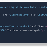 Tailwind Codebeispiel Tailwind CSS – a Utility-First Framework