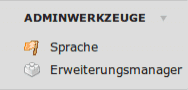 Adminwerkzeuge