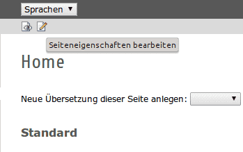 Seiteneigenschaften bearbeiten