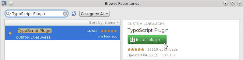 Install plugin image